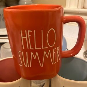 Rae Dunn Hello Summer mug